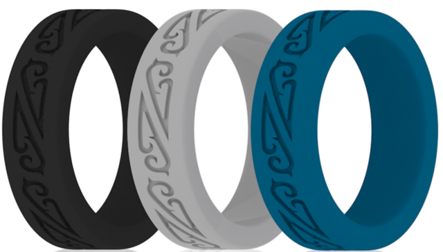 Factory Direct Sale New Products Widely Used Can Be Customized Shape Silicone Wedding Bands For Women And Men