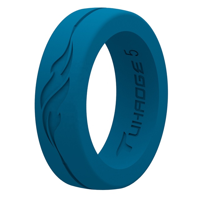 2021 Badu new fashion design silicone ring & single or married silicone wedding ring men's Silicone wedding ring