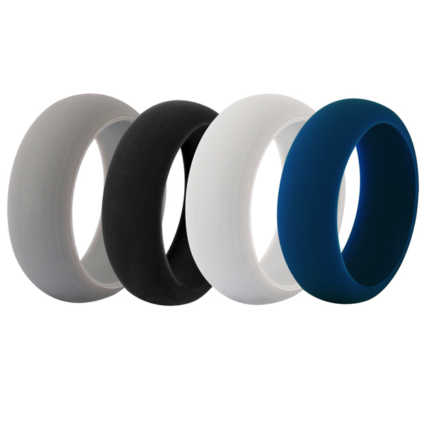 2021 Badu new fashion design silicone ring & single or married silicone wedding ring men's Silicone wedding ring