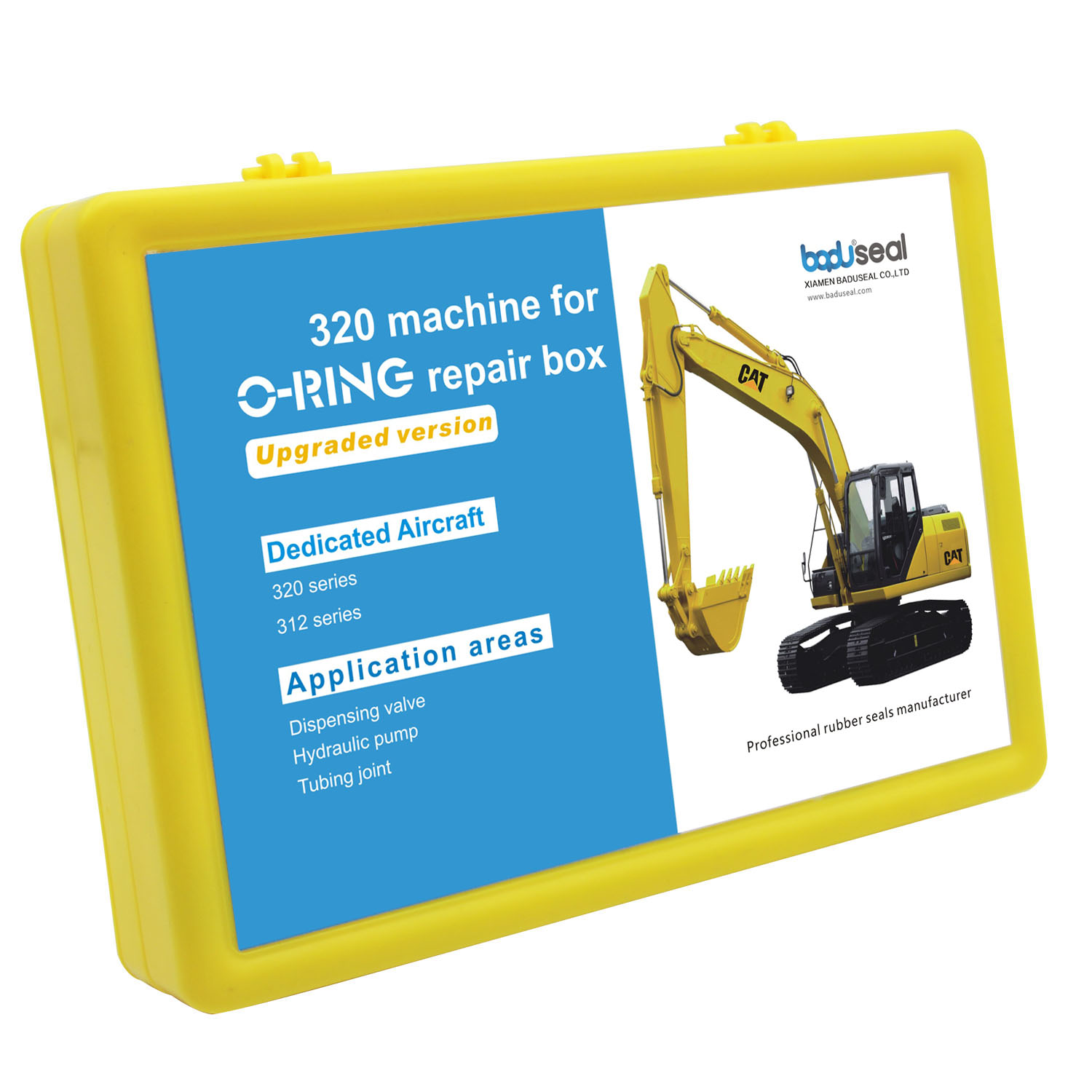 O Ring Kit cat 320Tools 371Piece Rubber O Ring Assortment Kit - 36SAE Sizes O Rings
