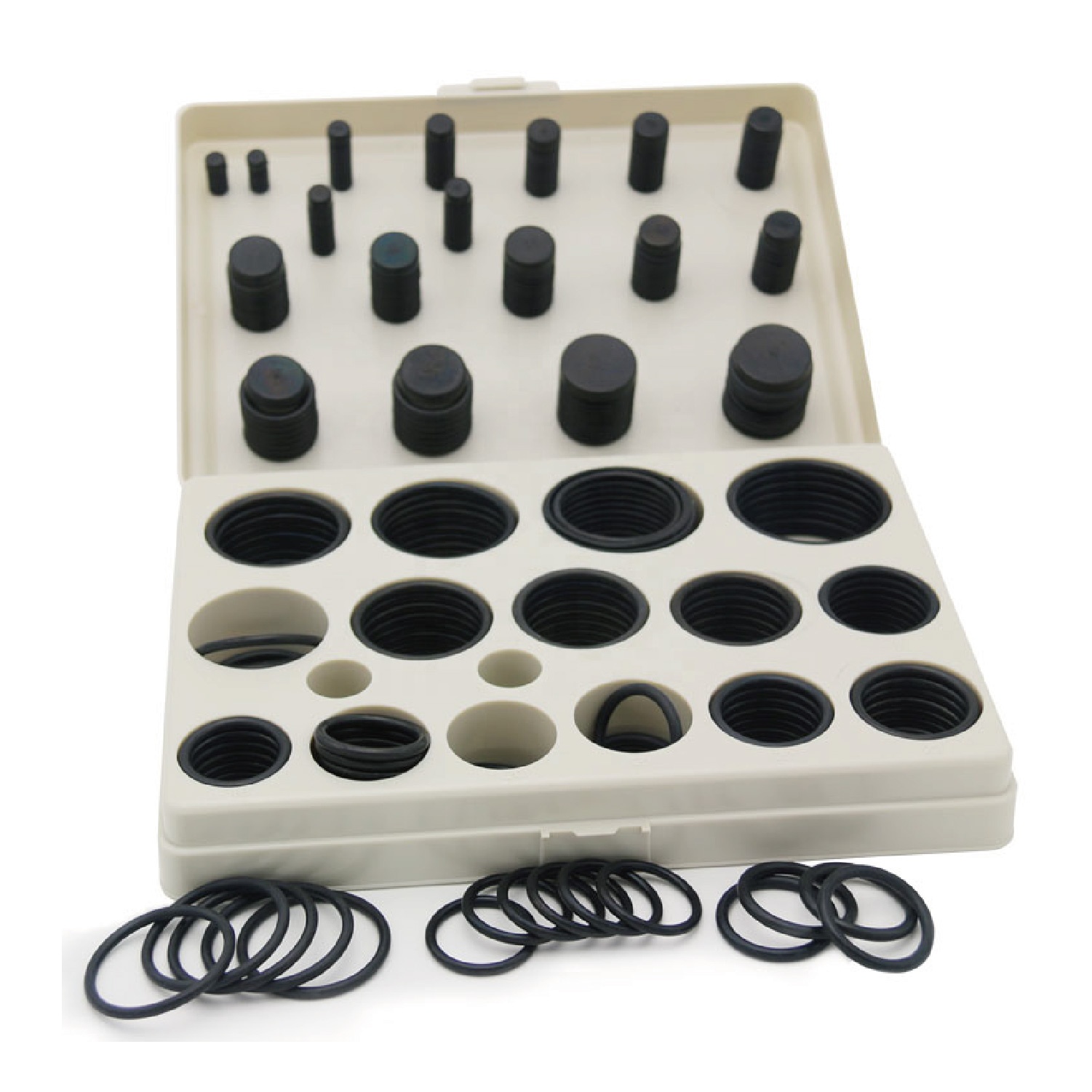 O Ring Kit Komatsu Excavator Tools 340 Piece Rubber O Ring Assortment Kit - 33SAE Sizes Hydraulic O Rings O Ring Set