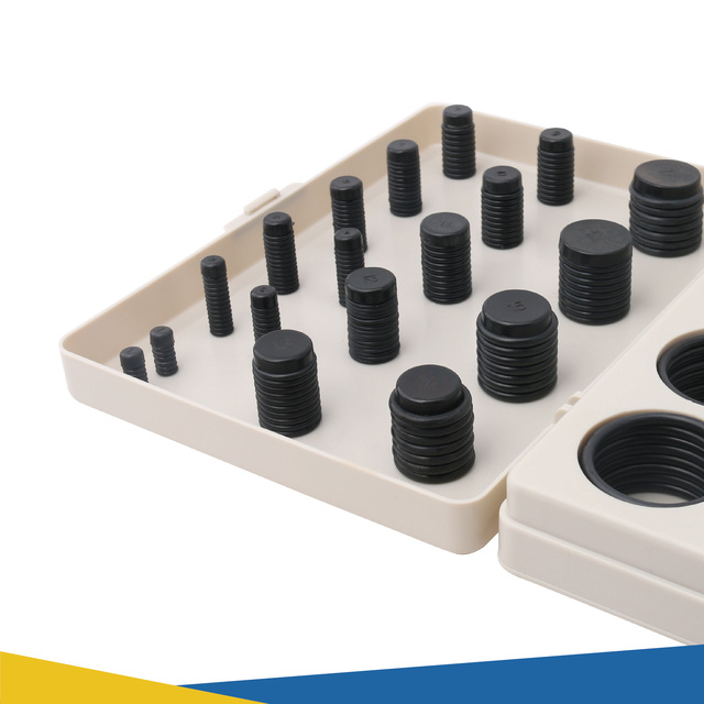 O Ring Kit Komatsu Excavator Tools 340 Piece Rubber O Ring Assortment Kit - 33SAE Sizes Hydraulic O Rings O Ring Set
