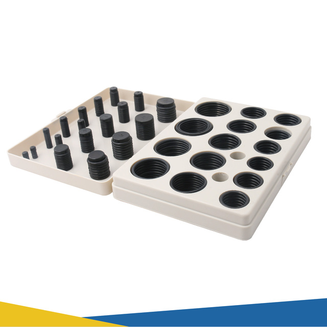 O Ring Kit Komatsu Excavator Tools 340 Piece Rubber O Ring Assortment Kit - 33SAE Sizes Hydraulic O Rings O Ring Set