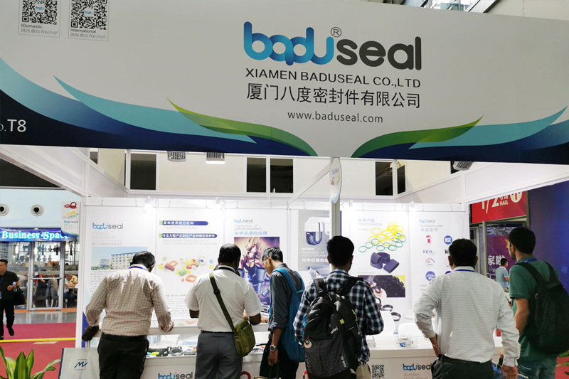 Part of the silhouette of our company participating in the Shenzhen Optical Expo